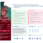 UX Persona – Aspiring Writer Whitney
